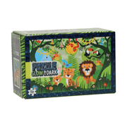 PUZZLE GLOW IN THE DARK 100 PIECES 45×30CM - EUROPEAN HOUSE HOLD