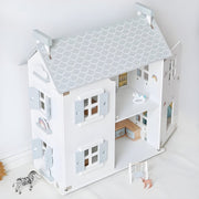 Premium Wooden Dollhouse with Full Accessories