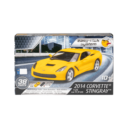 REVELL EASY CLICK 2014 CORVETTE STINGRAY - EUROPEAN HOUSE HOLD