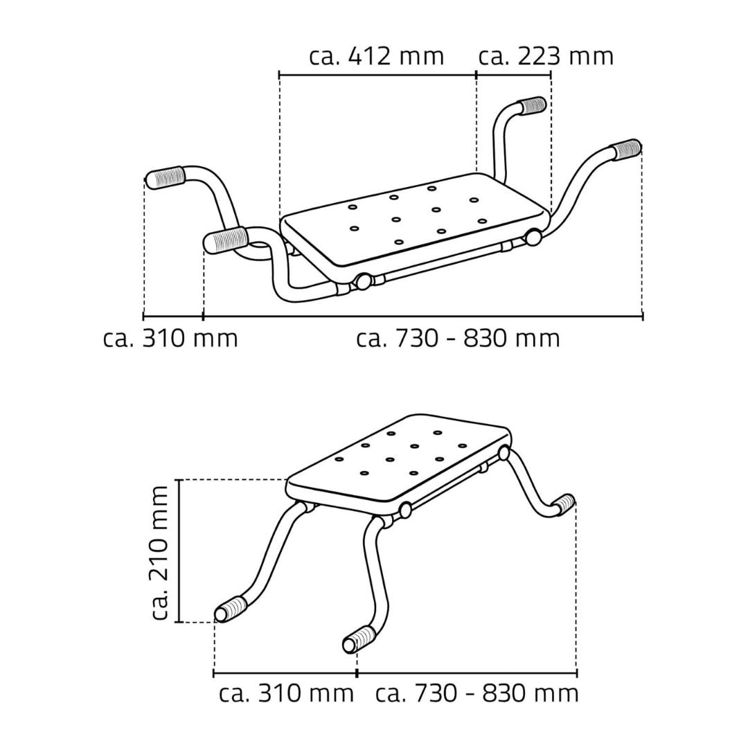 RIDDER BATHTUB SEAT - EUROPEAN HOUSE HOLD