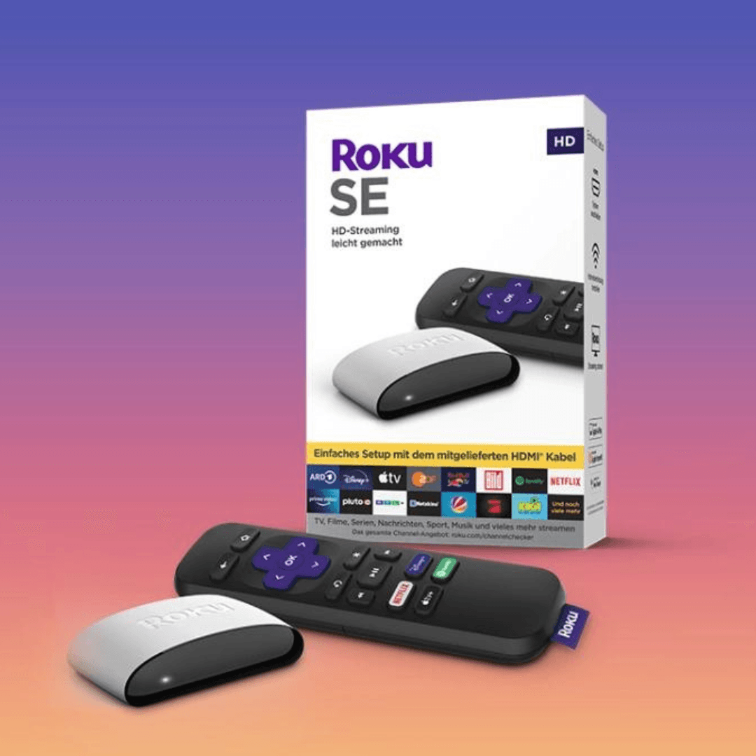 Roku LE HD Streaming Media Player With High Speed HDMI Cable And Simple - EUROPEAN HOUSE HOLD