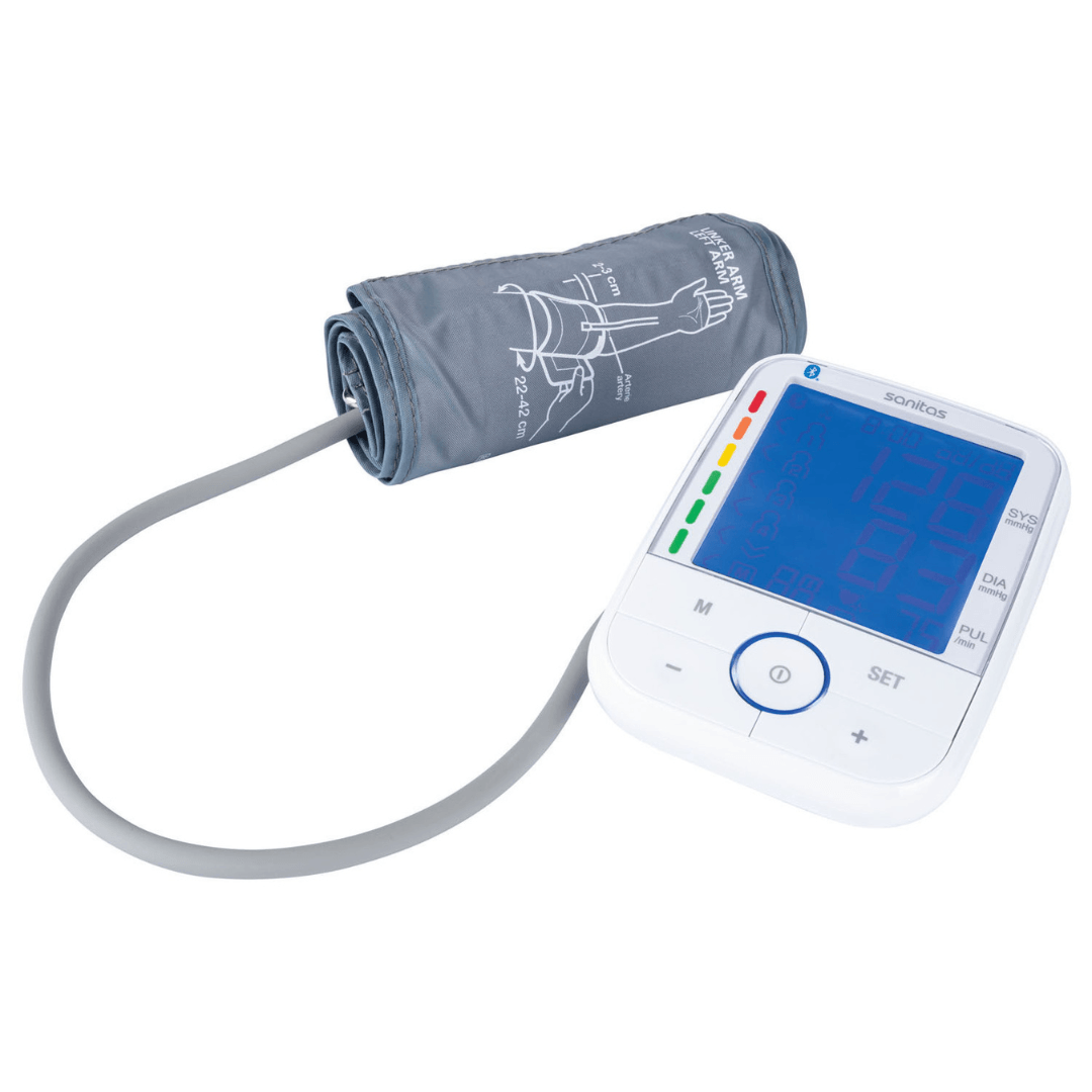 SANITAS BLOOD ORESSURE MONITOR »SBM 67«, BLUETOOTH® FUNCTION, WITH APP - EUROPEAN HOUSE HOLD