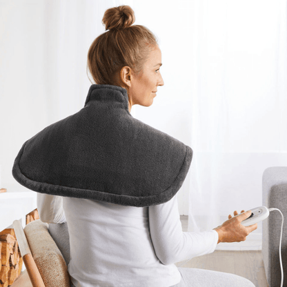 SANITAS HEATING PAD FOR SHOULDERS AND NECK 100W - EUROPEAN HOUSE HOLD