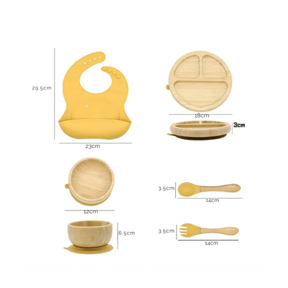 Silicone Baby Feeding set Set - EUROPEAN HOUSE HOLD