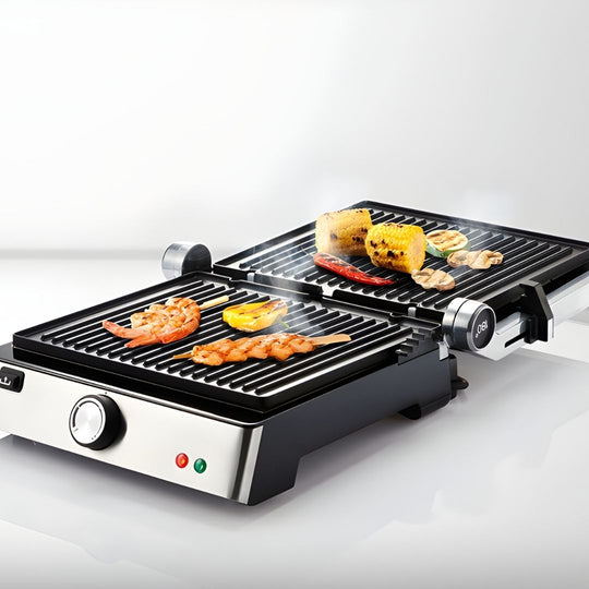 SILVERCREST CONTACT GRILL 2000W - EUROPEAN HOUSE HOLD