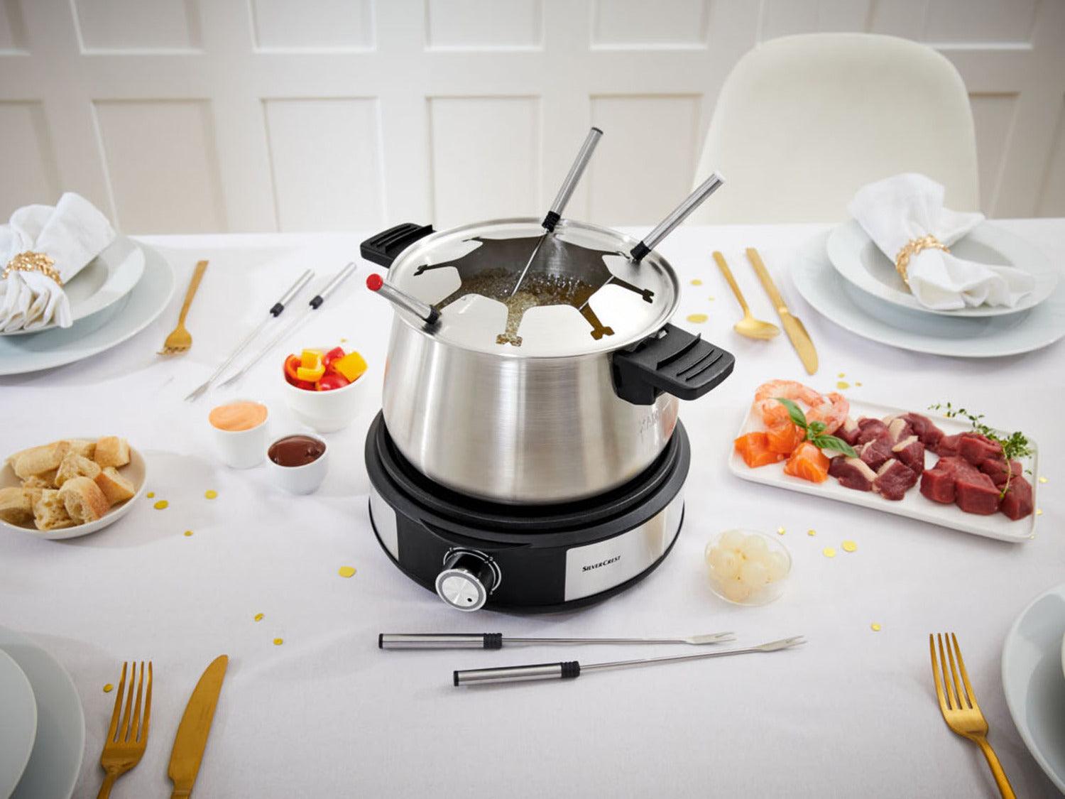 SILVERCREST ELECTRIC FONDUE SFE 1500 D3 - EUROPEAN HOUSE HOLD