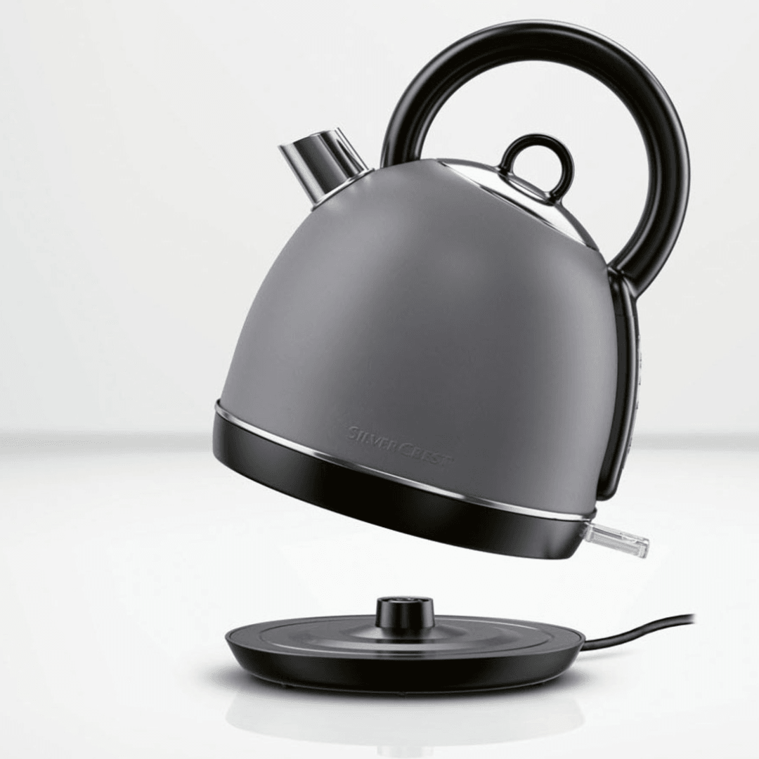 SILVERCREST ELECTRIC KETTLE 1.8L Capacity, 360° Rotating Base, Otter Thermostat, Safety Features