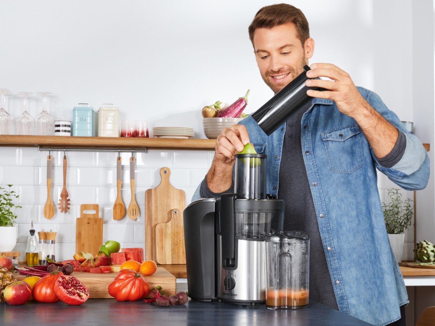 SILVERCREST JUICER, 800 W, CAPACITY 1 L - EUROPEAN HOUSE HOLD