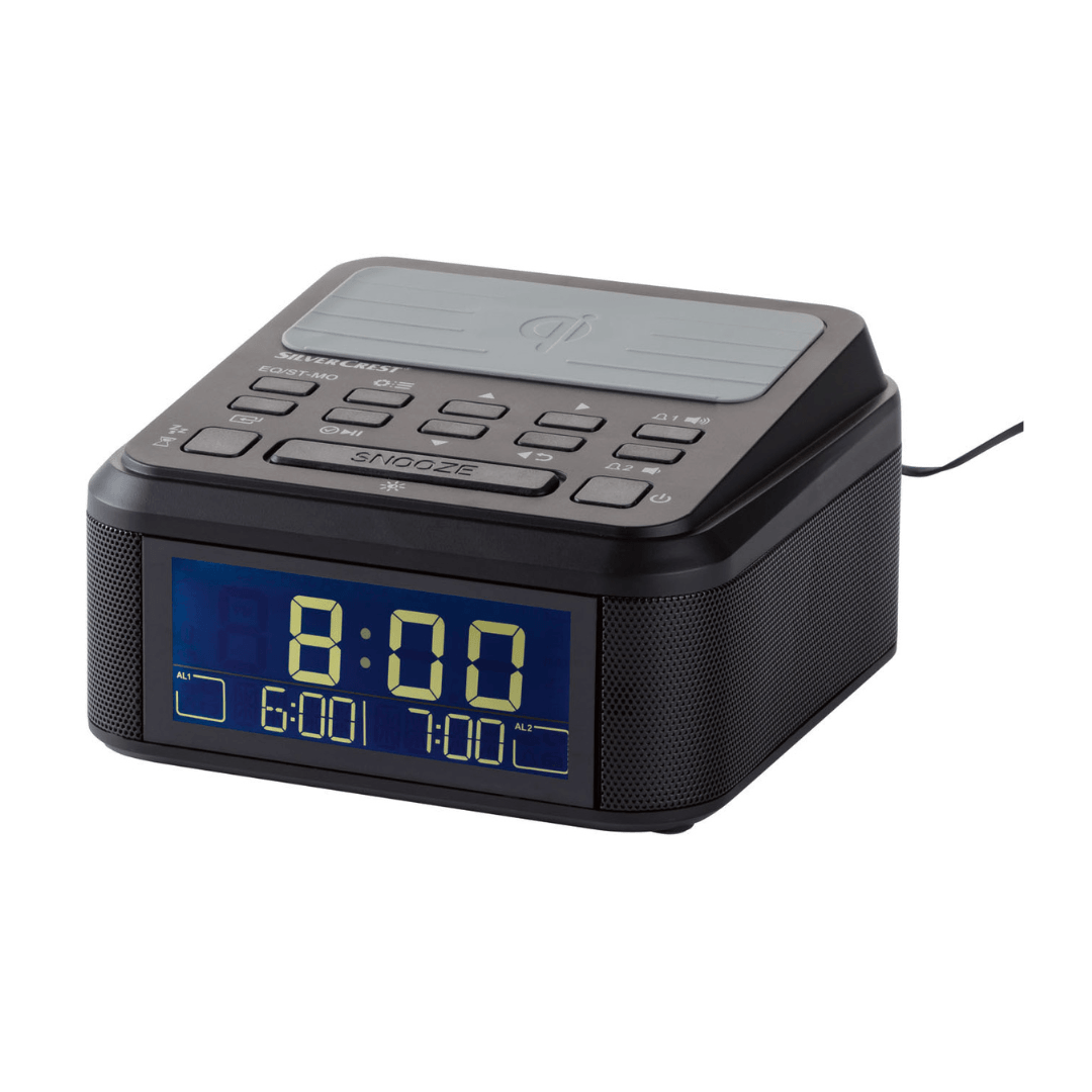 SILVERCREST® Radio Alarm Clock With Bluetooth® SURQ 4 A2 - EUROPEAN HOUSE HOLD