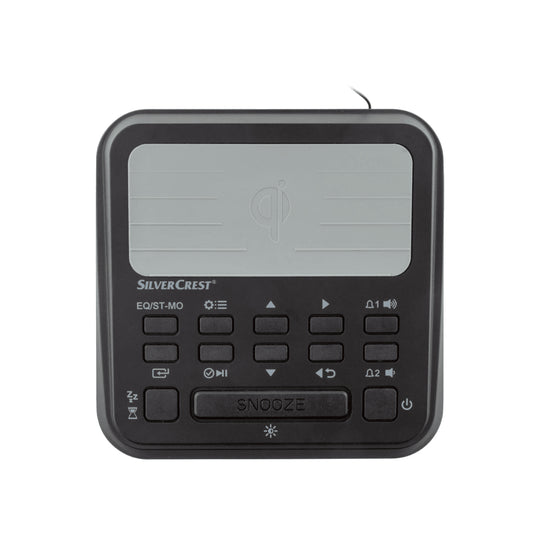 SILVERCREST® Radio Alarm Clock With Bluetooth® SURQ 4 A2 - EUROPEAN HOUSE HOLD