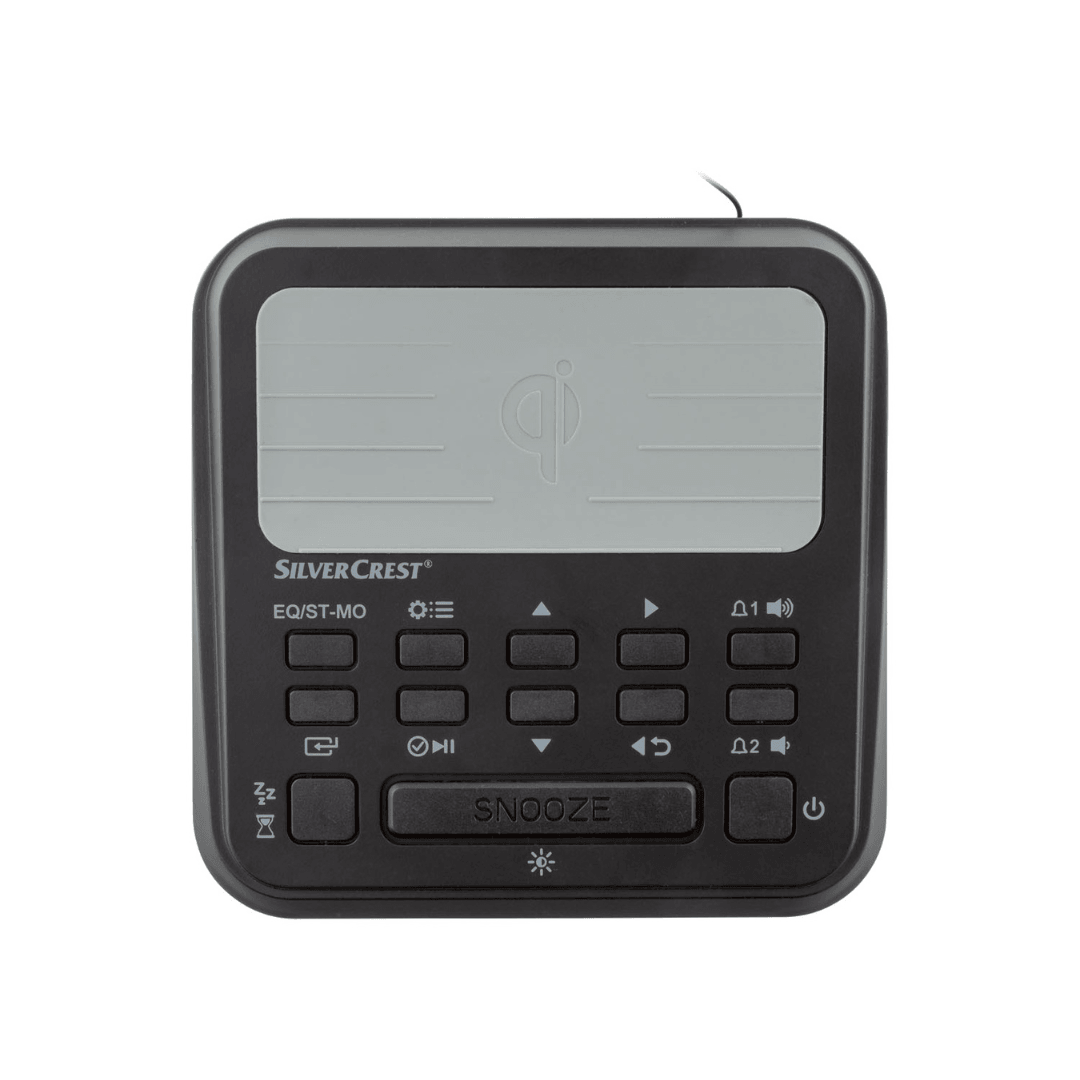 SILVERCREST® Radio Alarm Clock With Bluetooth® SURQ 4 A2 - EUROPEAN HOUSE HOLD