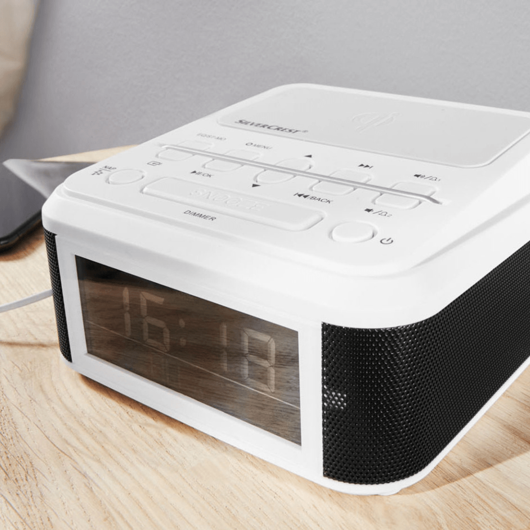 SILVERCREST® Radio Alarm Clock With Bluetooth® SURQ 4 A2 - EUROPEAN HOUSE HOLD