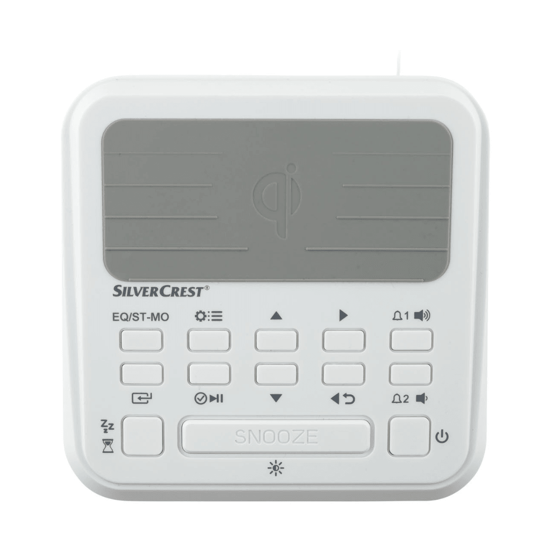 SILVERCREST® Radio Alarm Clock With Bluetooth® SURQ 4 A2 - EUROPEAN HOUSE HOLD