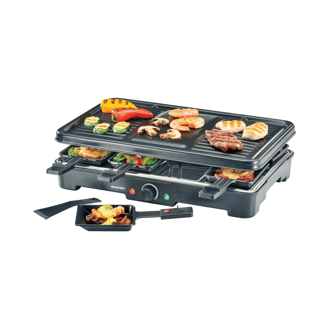 SILVERCREST RACLETTE GRILL 1300W - EUROPEAN HOUSE HOLD