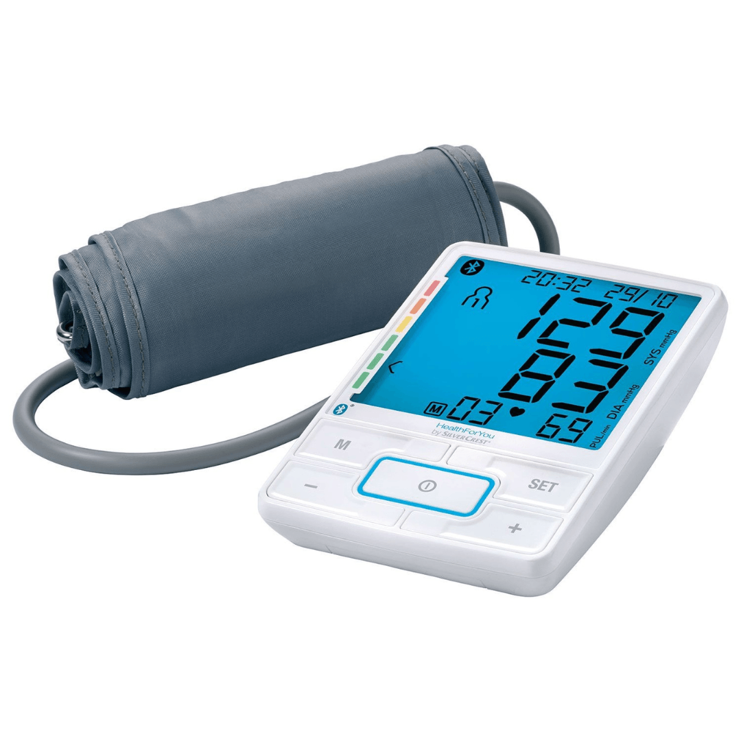 SILVERCREST SBM 69 BLUETOOTH BLOOD PRESSURE MONITOR - EUROPEAN HOUSE HOLD