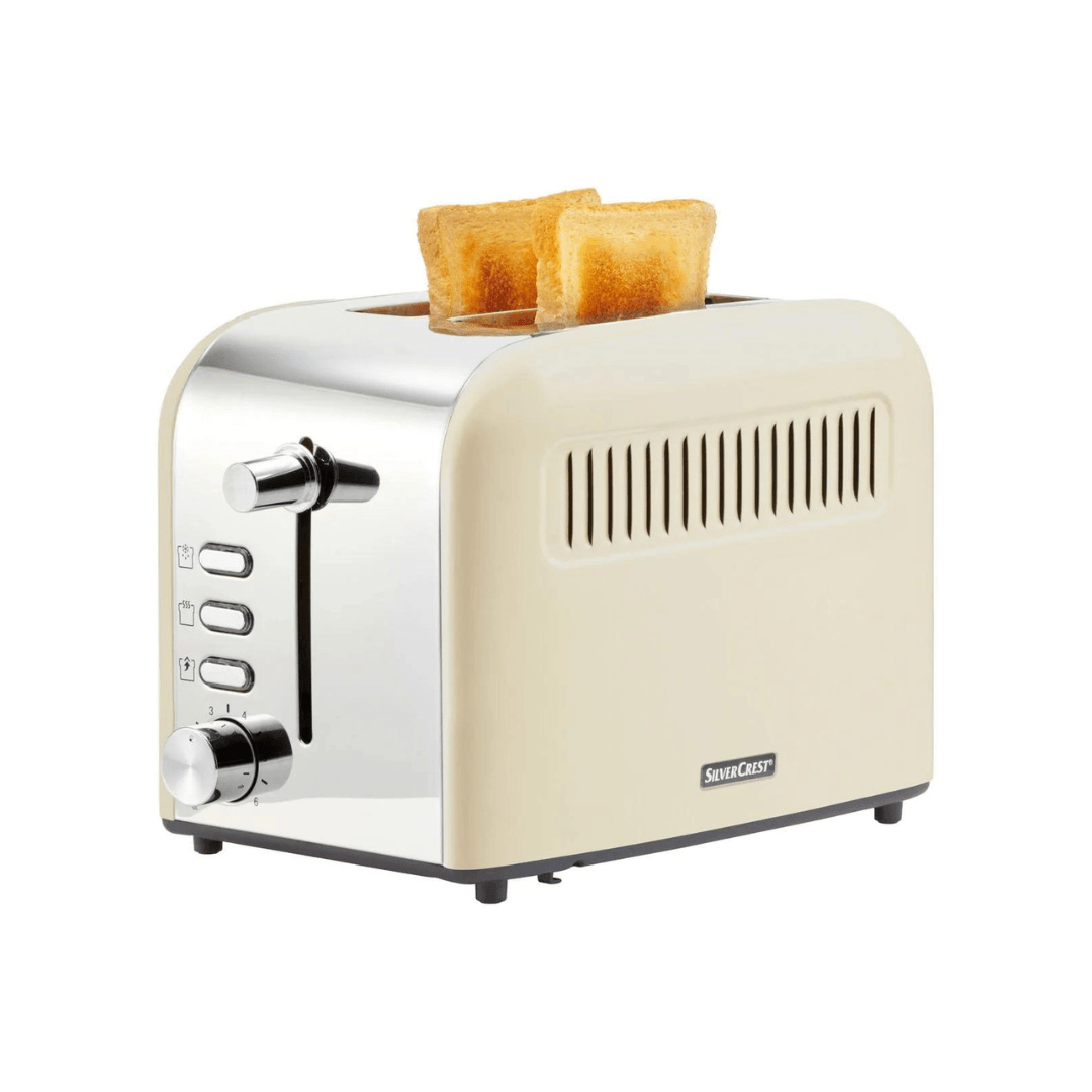 Silver sales crest toaster