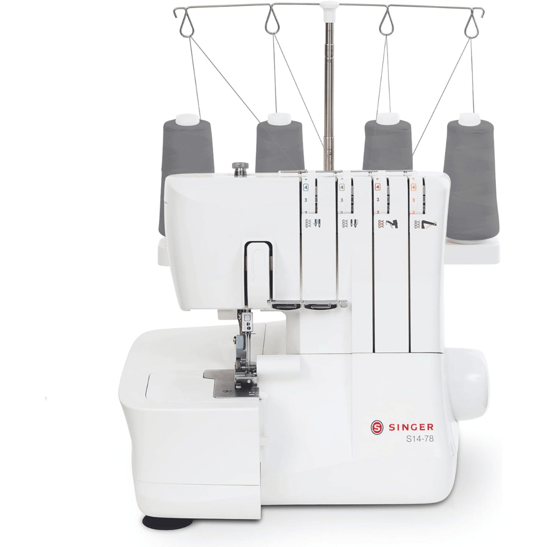 SINGER S14-78 Serger, White - EUROPEAN HOUSE HOLD