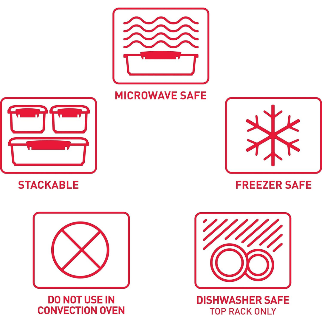 SISTEMA® MICROWAVE™ RECTANGLE - EUROPEAN HOUSE HOLD