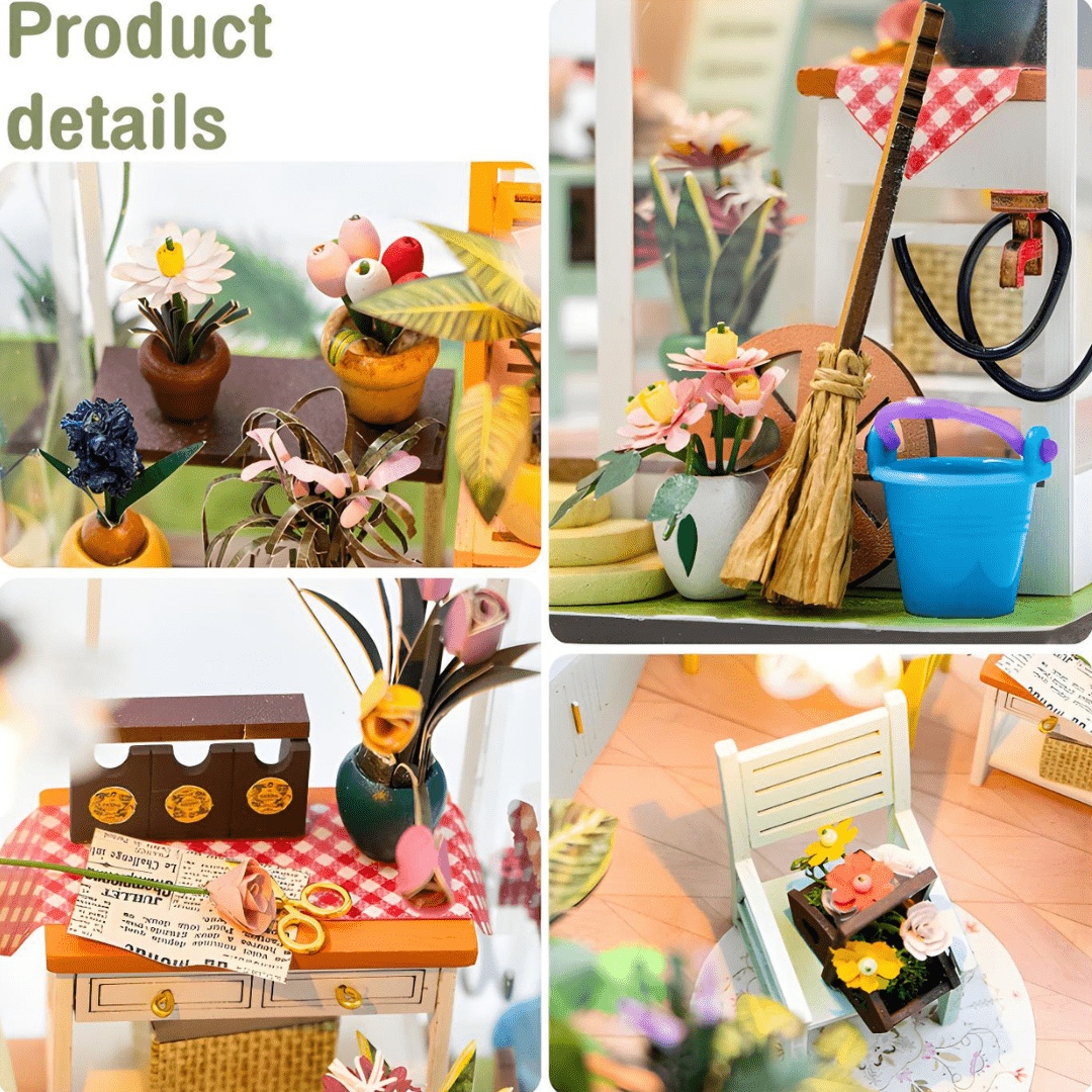 DIY mini greenhouse kit with LED and cover – 14+ gift Lebanon