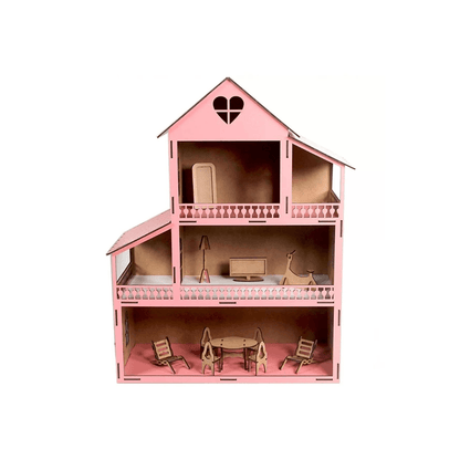 Toy Wooden Heart House - EUROPEAN HOUSE HOLD