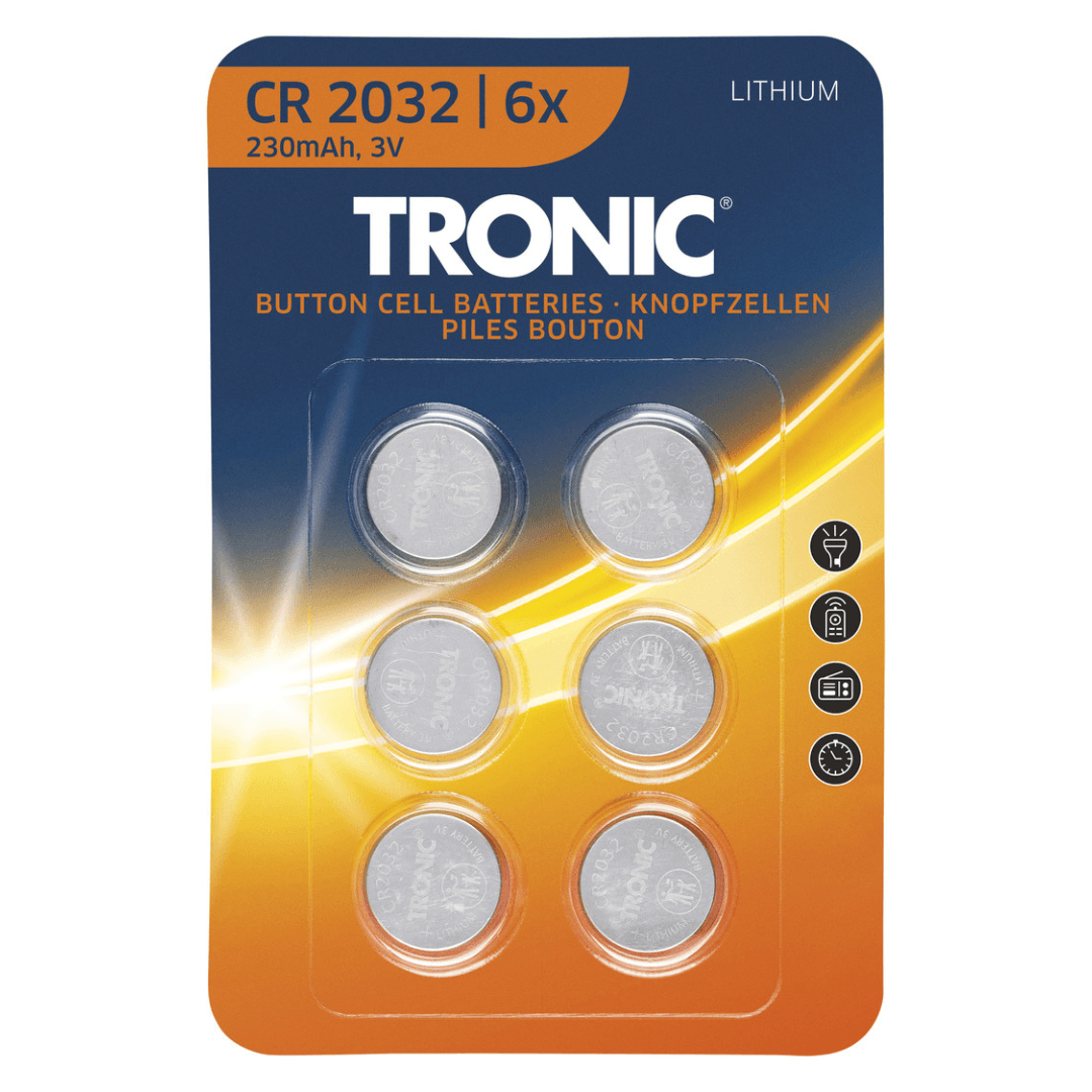 TRONIC® Button cell batteries - EUROPEAN HOUSE HOLD