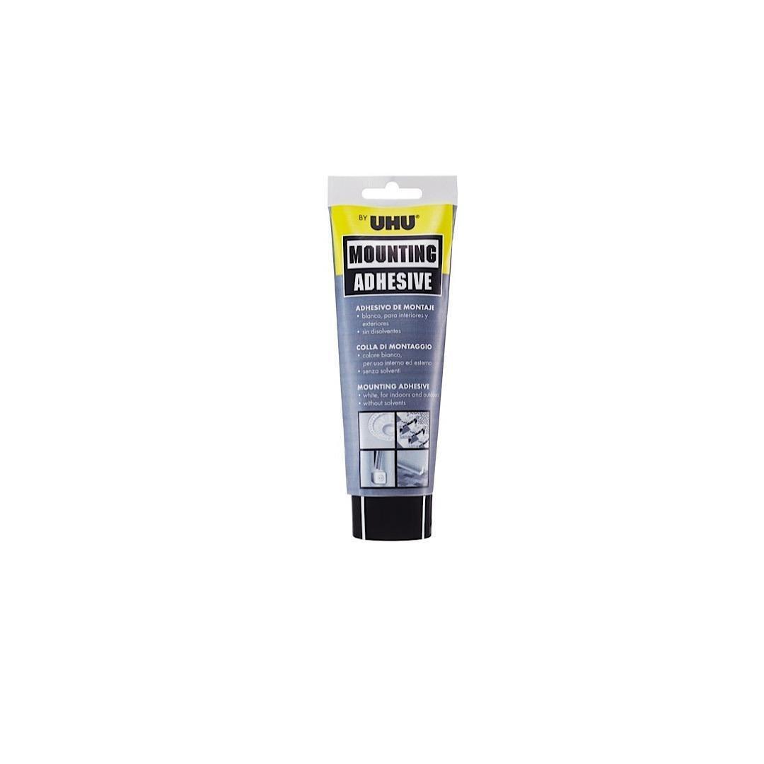 UHU MOUNTING ADHESIVE GLUE WHITE 200G/133ML - EUROPEAN HOUSE HOLD