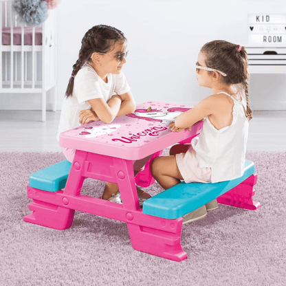 Unicorn Picnic Table - EUROPEAN HOUSE HOLD