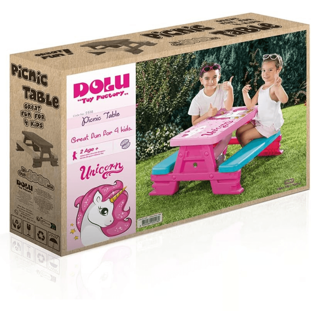 Unicorn Picnic Table - EUROPEAN HOUSE HOLD