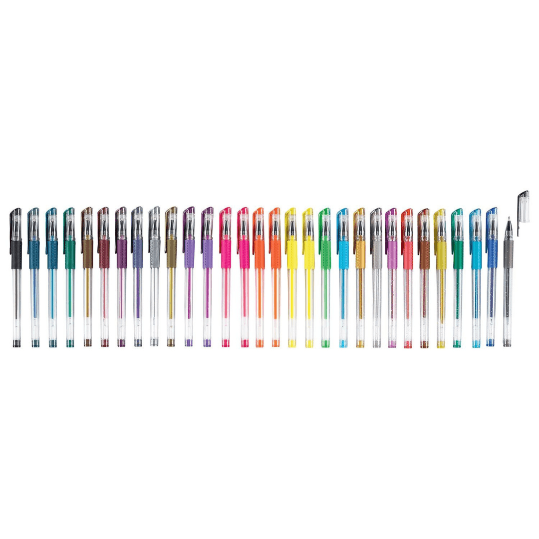 UNITED OFFICE® Gel Pens Set Of 30 - EUROPEAN HOUSE HOLD