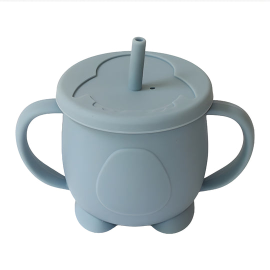 Penguin Silicone Sippy Cup – 150ml Educational Baby Training Cup