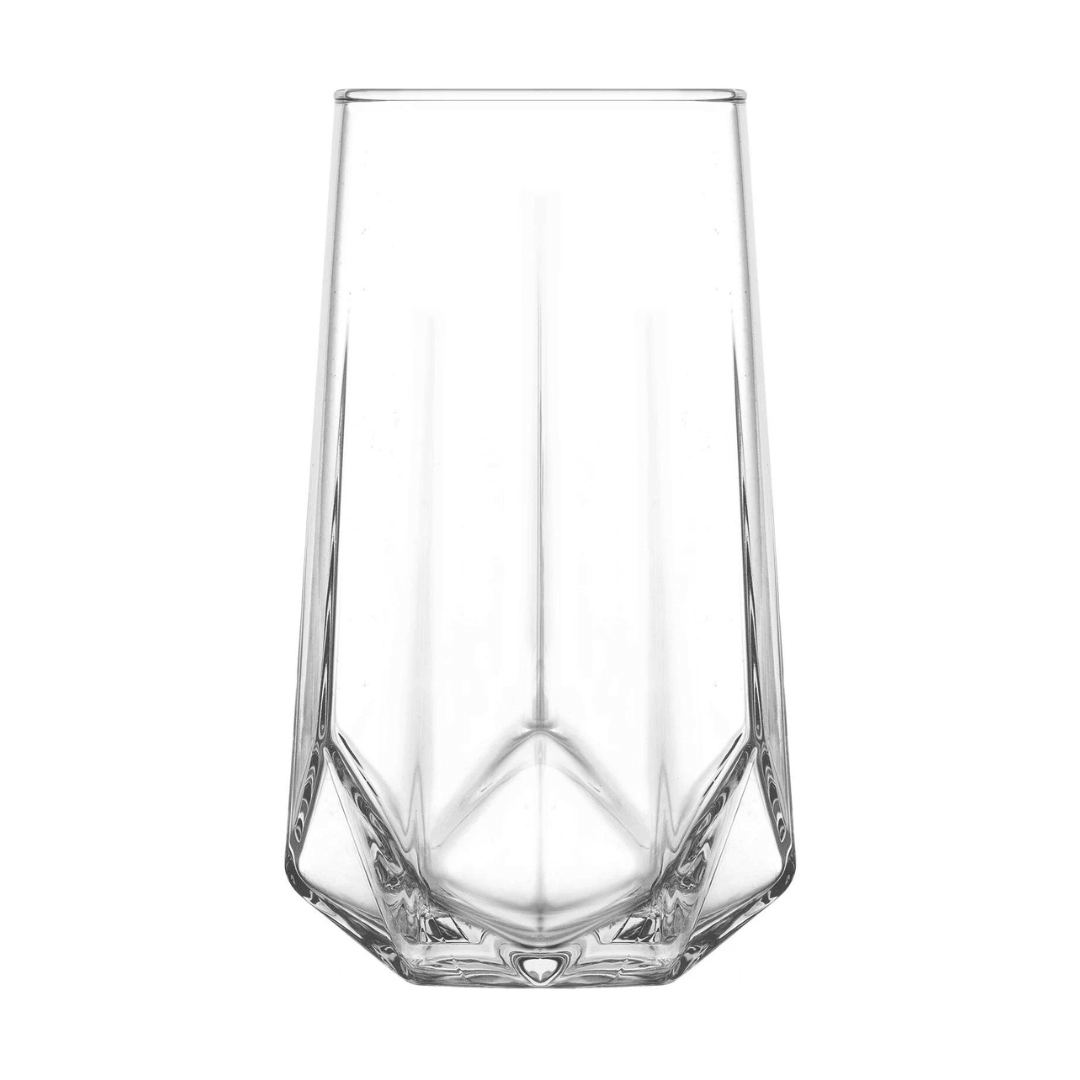 Valeria Set of 3 Soft Drink Glasses 460ML - EUROPEAN HOUSE HOLD