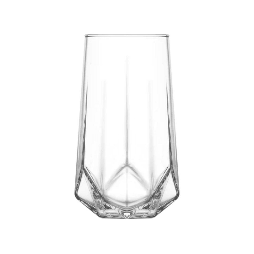 Valeria Set of 3 Soft Drink Glasses 460ML - EUROPEAN HOUSE HOLD