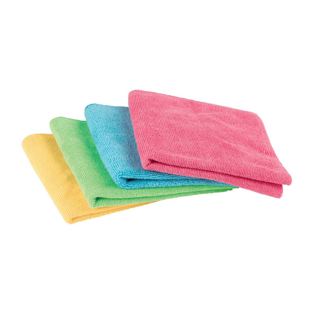 VILEDA MICROFIBER CLOTH, SET OF 4 - EUROPEAN HOUSE HOLD