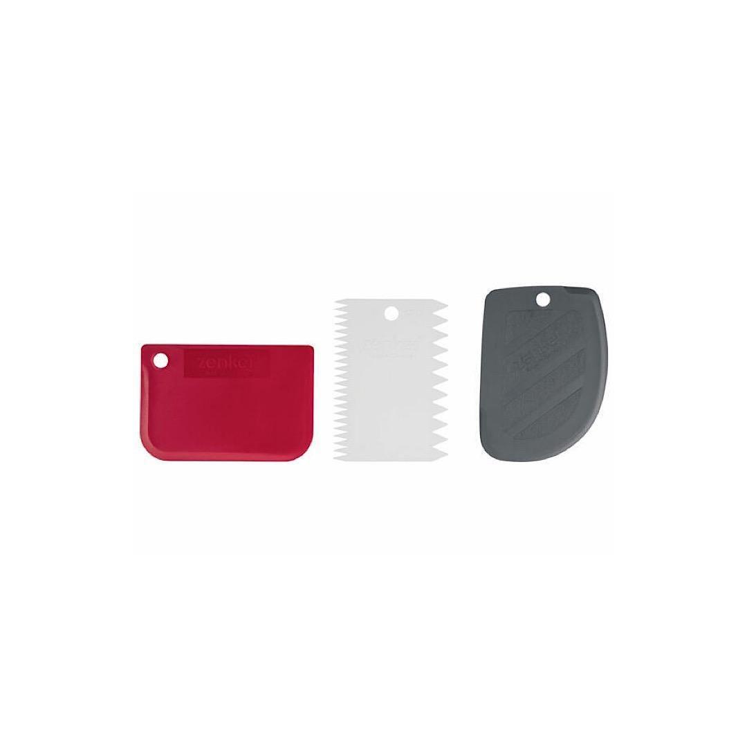 ZENKER DOUGH SCRAPERS SET OF 3 - EUROPEAN HOUSE HOLD