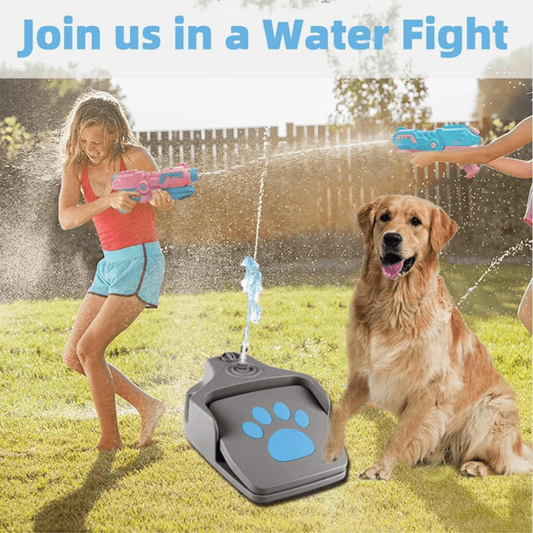 ZOOFARI STEP-ON DOG WATER FOUNTAIN - EUROPEAN HOUSE HOLD
